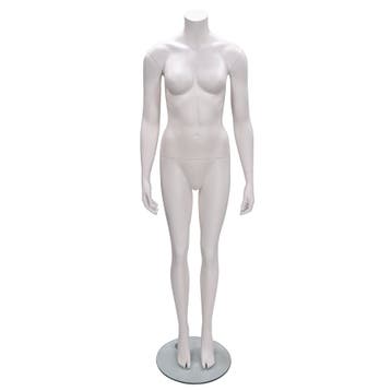Headless Etalagepop Dame Merk Gruppo Corso OPW7 Wit
