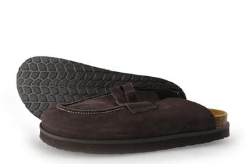 Sacha Pantoffels in maat 40 Bruin, Bruin, Verzenden, Zo goed als nieuw, Pantoffels of Sloffen