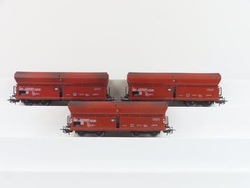 Märklin H0 - Modeltrein goederenwagon (3) - 3x 4-assige, Nieuw