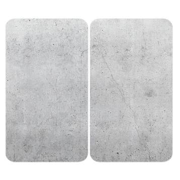 Universele afdekplaat van beton, set van 2 fornuizen, Nieuw