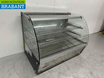RVS Warmhoudvitrine Warmtevitrine 160 liter 230V Horeca, Ophalen of Verzenden, Nieuw zonder verpakking