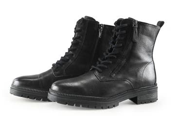 Nelson Veterboots in maat 39 Zwart, Verzenden, Zwart, Overige typen, Zo goed als nieuw
