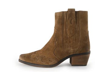 Manfield Cowboy laarzen in maat 38 Cognac, Overige kleuren, Verzenden, Zo goed als nieuw, Manfield