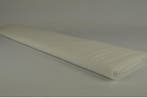 Gebroken wit bruidstule  - Goedkoop op 15 of 50 meter rol, 120 cm of meer, Wit, Ophalen of Verzenden, Polyester