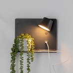 Solution USB wandlamp Zwart Binnenverlichting Wandlampen, Verzenden, Nieuw