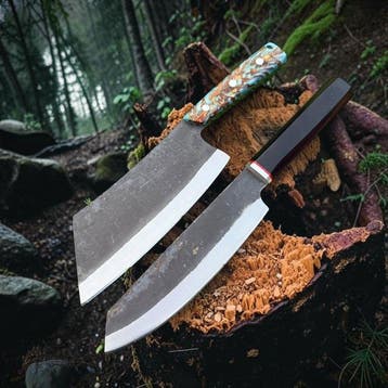 PNP-093 - Keukenmes - Cleaver - 2, van soort Collectible