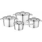 Florina Professional 8 delige pannenset RVS - geschikt voor, Ophalen of Verzenden, Nieuw