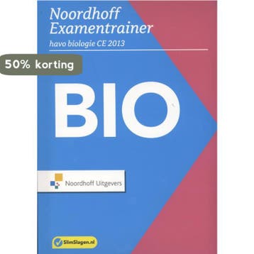 Noordhoff Examentrainer / Havo biologie CE 2013 / Slim, Boeken, Verzenden, Gelezen