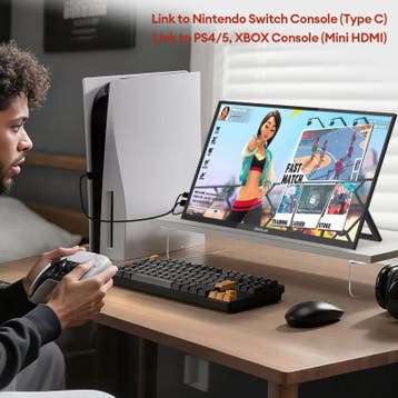18,5” Touchscreen Monitor Full HD IPS 100Hz Draagbaar, Computers en Software, Monitoren, Verzenden, Nieuw
