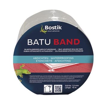 Bostik Bostik batuband breed 10 cm x 10 meter, grijs, rol, Verzenden, Nieuw