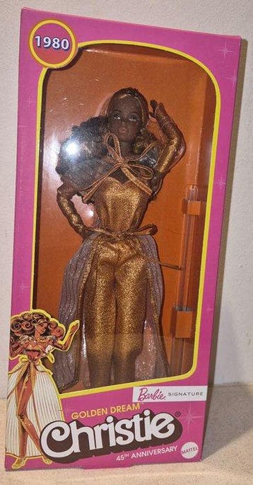 Mattel - Barbiepop Barbie signature Golden Dream aa repro