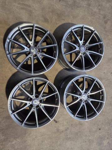 Originele Mercedes AMG E63 W213 19 inch breedset met TPMS, Velg(en), Nieuw, Personenwagen, Ophalen