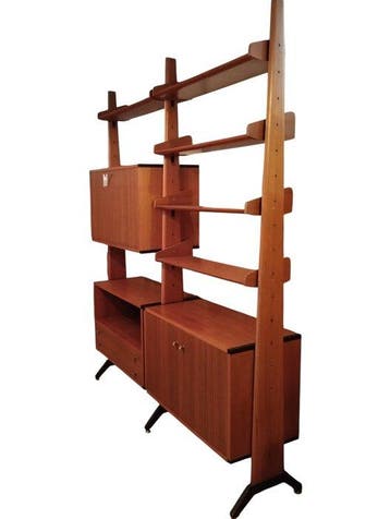AV Arredamenti Contemporanei - Boekenkast - Teak