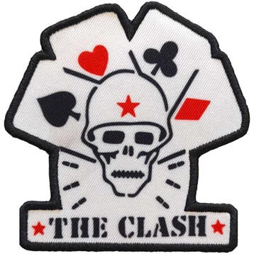 The Clash - Cards - Patch officiële merchandise, Verzamelen, Ophalen of Verzenden, Nieuw, Kleding