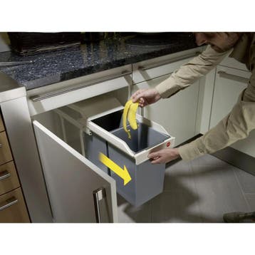 Hailo Multi-box duo L inbouw afvalscheidingssysteem 2x14 ltr, Verzenden, Nieuw