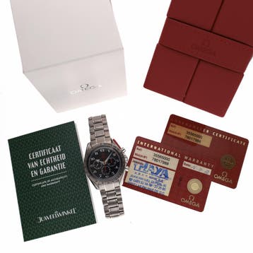 Omega Speedmaster Broad Arrow ‘Olympic’ 3594.50.00; Chro, Ophalen of Verzenden, Zo goed als nieuw, Overige materialen, Overige merken