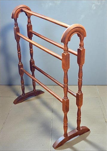 Meuble dappui - Hout - handdoekrek