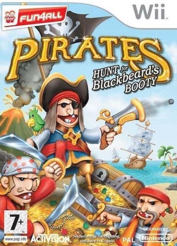 Pirates Hunt for Blackbeards Booty (Wii Games), Ophalen of Verzenden, Zo goed als nieuw