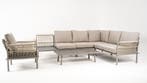 Hoek Loungeset - Trino - Aluminium - Beige - Datho Outdoor, Tuin en Terras, Tuinsets en Loungesets, Verzenden, Nieuw