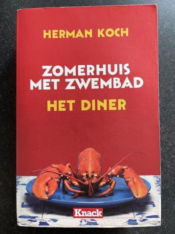 Zomerhuis met zwembad - Het diner Omnibus Herman Koch, Verzenden, Zo goed als nieuw, Herman Koch