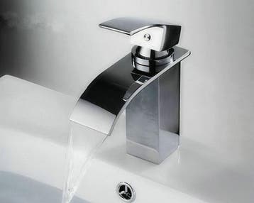 Watervalkraan Barre elegance chroom, Verzenden, Nieuw