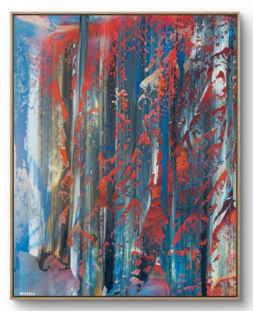Dordevic Miodrag (1936) - Composition abstraite aux reflets