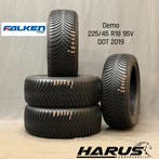 225/45/18 95V Falken 4seizoensbanden demo 4X GRATIS MONTAGE, Auto-onderdelen, Banden en Velgen, 18 inch, Nieuw, Ophalen of Verzenden