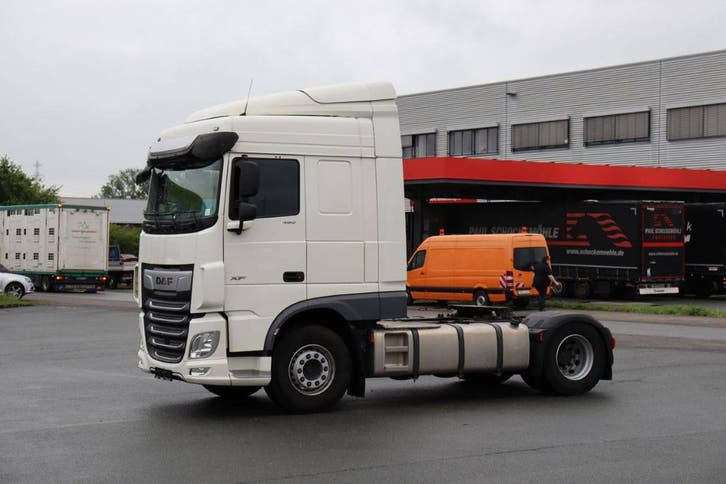 Veiling: Chassis Cabine DAF XF480 Diesel 483pk 2022, Auto's, Vrachtwagens, Automaat, BTW verrekenbaar, Diesel, Wit, DAF, Ophalen