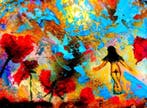 Maria Moreno (XX) - Figura tra fiori