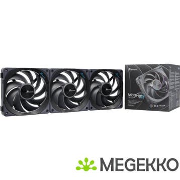 Seasonic MagFlow ARGB 3-fan kit, 120mm, Computers en Software, Verzenden, Nieuw