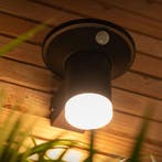 Brendz solar wandlamp Juba | Warm wit licht, Zonne-energie, Verzenden, Minder dan 50 watt, Wandlamp