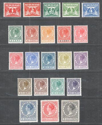 Nederland 1924/1927 - Koningin Wilhelmina Veth - NVPH 144, Postzegels en Munten, Postzegels | Nederland, Gestempeld