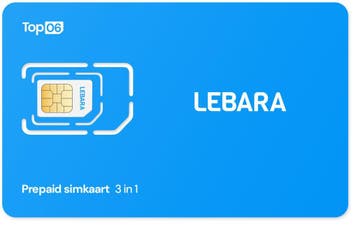 Lebara prepaid simkaart met €5 beltegoed en 50MB, Telecommunicatie, Prepaidkaarten en Simkaarten, Verzenden, Nieuw, Overige providers