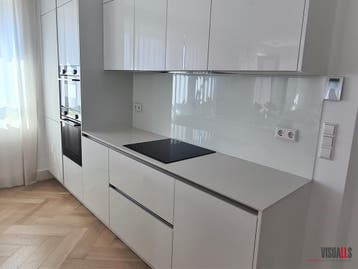 Een spatwand van glas bestel je bij Visuall keukenwanden, Ophalen of Verzenden, Nieuw