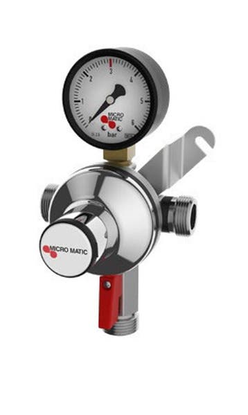 Micromatic - Reduceermeter CO2 – biertap, watertap en meer, Nieuw