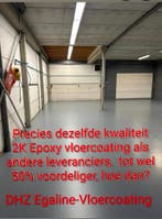 240m2  2K Epoxy GarageVloer coating 45kg Betoncoating Verf, Verzenden, Wit, Nieuw, Verf