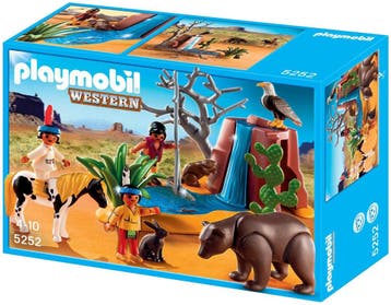 Playmobil Western Indiaantjes met Dieren - 5252 (Nieuw), Verzenden, Nieuw