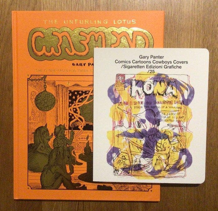 Gary Panter - Crashpad + Comics Cartoons Cowboys Covers - 2, Boeken, Strips | Comics