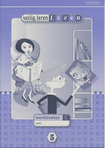 Veilig Leren Lezen Kim versie Werkboekje Maan kern 5 (per st, Verzenden, Nieuw