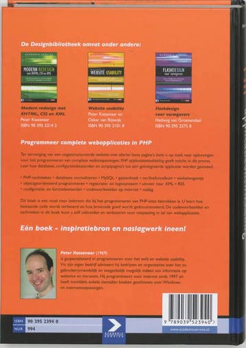 PHP applicatieontwikkeling / Design Bibliotheek P. Kassenaar, Verzenden, Zo goed als nieuw, P. Kassenaar