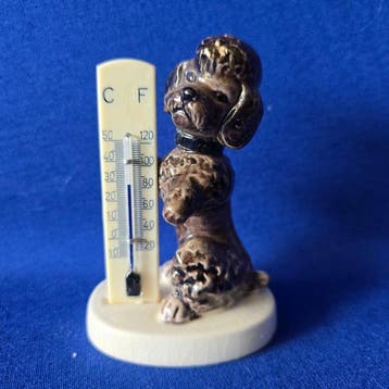 Goebel - Beeldje - Goebel #KT280 - Poedel met thermometer -