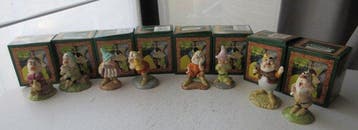 Royal Doulton - Beeldje - 8 x SnowWhite (8) - Porselein, Nieuw