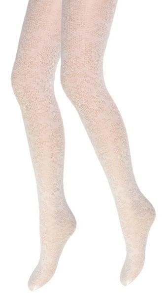 Panty - Curtney - Ecru - Barok motief, Verzenden, Nieuw