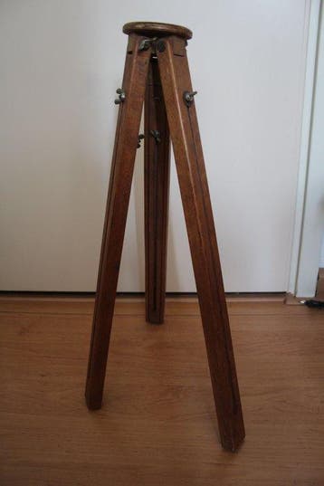 Antiek houten driepoot Statief, Nieuw