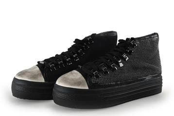 La Strada Hoge sneakers in maat 38 Zwart, Verzenden, Zwart, Sneakers of Gympen, La Strada