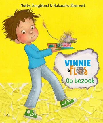 Op bezoek / Vinnie & Flos / 4 - Marte Jongbloed, Verzenden, Zo goed als nieuw, Marte Jongbloed
