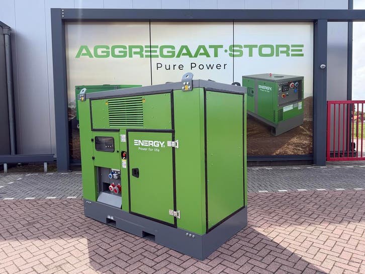 Generator aggregaat 30 kva EY-S30Y Yanmar SUPER SILENT, Doe-het-zelf en Verbouw, Aggregaten, Dieselolie, Nieuw, Elektrisch startend