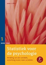 Verdeling van een variabele, samenhang tussen twee, Verzenden, Zo goed als nieuw, Jules L. Ellis