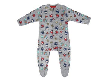 Baby romper boxpakje - Superhelden - Katoen - Grijs, Verzenden, Nieuw