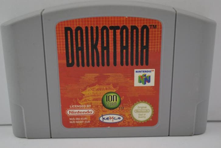 Daikatana (N64 EUR), Spelcomputers en Games, Games | Nintendo 64, 1 speler, Zo goed als nieuw, Verzenden